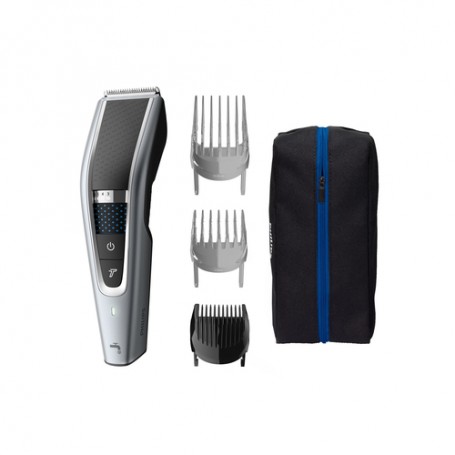 Philips 5000 series HC5630/15 tagliacapelli Nero, Argento