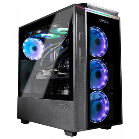 Captiva G19AG 21V1 DDR4-SDRAM 5800X AMD Ryzen 7 16 GB 3000 GB HDD+SSD Windows 10 Home PC Nero