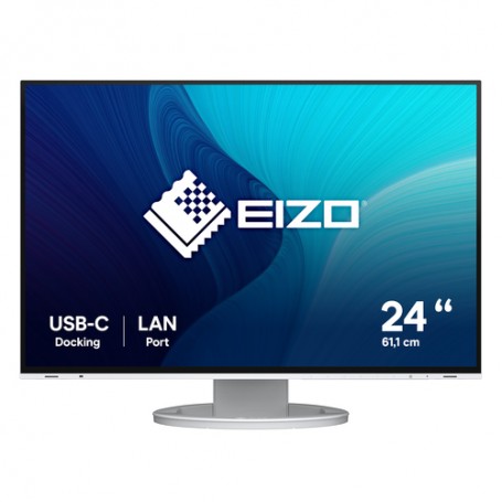 EIZO FlexScan EV2495-WT LED display 61,2 cm (24.1") 1920 x 1200 Pixel WUXGA Bianco (EV2495-WT)