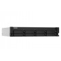 QNAP TS-832PXU NAS Armadio (2U) Collegamento ethernet LAN Alluminio, Nero AL324 (TS-832PXU-4G)