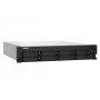QNAP TS-832PXU NAS Armadio (2U) Collegamento ethernet LAN Alluminio, Nero AL324 (TS-832PXU-4G)