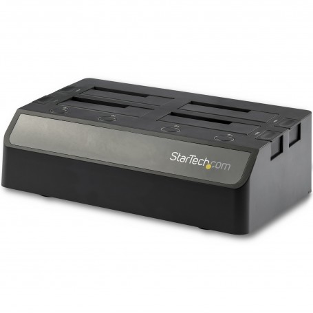 StarTech.com Docking Station per 4 HDD/SSD SATA da 2,5/3,5" - Dock USB 3.1 (10Gbps) con UASP (SDOCK4U313)