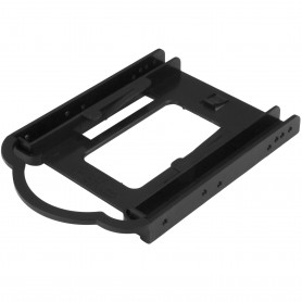StarTech.com Staffa di Montaggio SSD/HDD da 2,5" per Alloggiamento da 3,5" - Installazione senza utensili (BRACKET125PT)