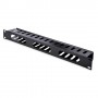 StarTech.com Pannello Gestione Cavi Orizzontale per armadi rack 1U con canalina passacavi a denti e copertura (CMDUCT1UX)