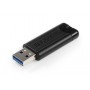 Verbatim PinStripe 3.0 - Memoria USB 3.0 da 256GB  - Nero (49320)