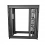 StarTech.com Armadio rack per server 25U - Profondità regolabile da 7-35" a 4 montanti con chiusura a chiave - Arma (RK2537BKM)
