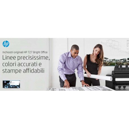 HP Cartuccia inchiostro ciano DesignJet 727 da 130 ml (B3P19A)