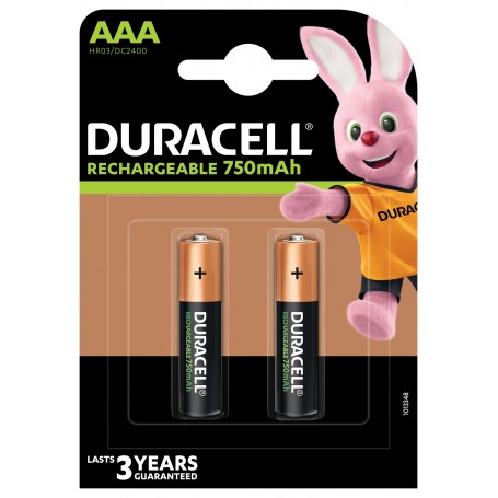 Duracell Ricaricabili Plus Ministilo AAA B2 2pz (DU70)