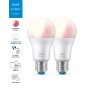 WiZ Lampadina A60 E27 x2 (929002383632)