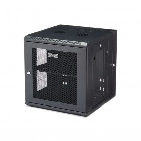 StarTech.com RK1224WALHM rack 12U Da parete Nero (RK1224WALHM)