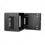 StarTech.com RK1224WALHM rack 12U Da parete Nero (RK1224WALHM)