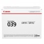 Canon 039 cartuccia toner 1 pz Originale Nero (0287C001)