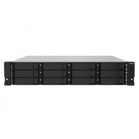 QNAP TS-1232PXU-RP NAS Armadio (2U) Collegamento ethernet LAN Nero AL324 (TS-1232PXU-RP-4G)