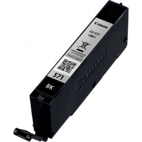 Canon CLI-571BK cartuccia d'inchiostro 1 pz Originale Resa standard Nero (0385C001)
