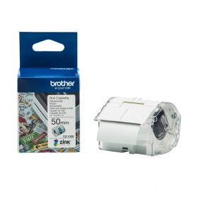 Brother CZ-1005 nastro per etichettatrice Bianco su verde (CZ1005)