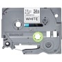 Brother TZE-231S nastro per etichettatrice Nero su bianco (TZE231S2)