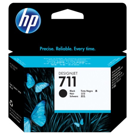 HP Cartuccia inchiostro nero DesignJet 711, 80 ml (CZ133A)