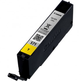 Canon CLI-571Y cartuccia d'inchiostro 1 pz Originale Resa standard Giallo (0388C001)
