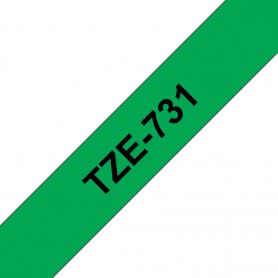Brother TZE-731 nastro per etichettatrice TZ (TZE731)