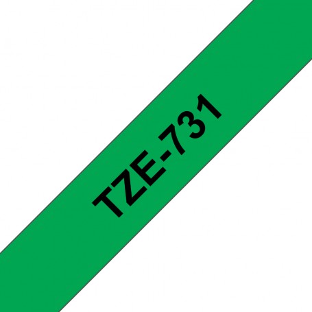 Brother TZE-731 nastro per etichettatrice TZ (TZE731)