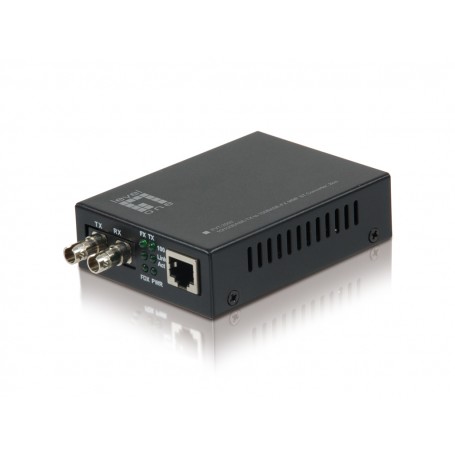LevelOne FVT-2002 convertitore multimediale di rete 100 Mbit/s 1310 nm Nero (FVT-2002)