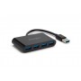 Kensington Hub a 4 porte USB 3.0 UH4000 - Nero (K39121EU)