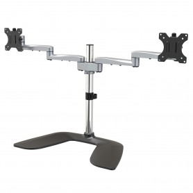 StarTech.com Supporto Doppio Monitor - Snodabile - Acciaio e Alluminio (ARMDUALSS)