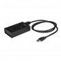StarTech.com Hub USB 3.0 a 4 porte - USB Type-A a 1x USB-C e 3x USB-A - Hub USB commerciale in metallo - SuperSpee (HB30A3A1CST)