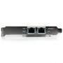 StarTech.com Adattatore scheda di rete PCIe Ethernet Gigabit PCI Express a due porte - PoE/PSE (ST2000PEXPSE)