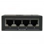 StarTech.com Iniettore midspan Gigabit Power over Ethernet (PoE) a 4 porte - 802.3at/af (POEINJ4G)