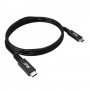 CLUB3D CAC-1571 cavo USB 0,8 m USB4 Gen 3x2 USB C Nero (CAC-1571)