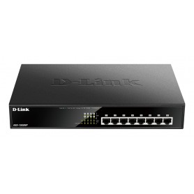 D-Link DGS-1008MP switch di rete Non gestito Gigabit Ethernet (10/100/1000) Supporto Power over Ethernet (PoE) 1U N (DGS-1008MP)