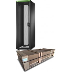 APC Easy Rack 600mm/42U/1000mm , with Roof, Side panel Rack indipendenti Nero (ER6202FP1)