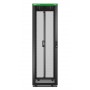 APC Easy Rack 600mm/42U/1000mm , with Roof, Side panel Rack indipendenti Nero (ER6202FP1)