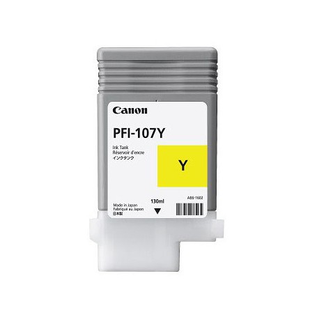 Canon PFI-107Y cartuccia d'inchiostro 1 pz Originale Giallo (6708B001)