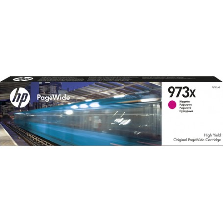 HP Cartuccia magenta ad alta capacità originale 973X PageWide (F6T82AE)