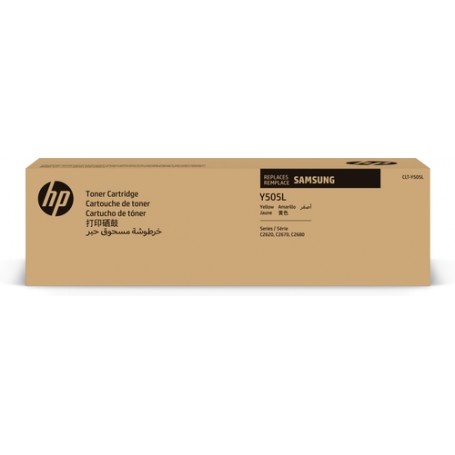 Samsung Cartuccia toner giallo a resa elevata CLT-Y505L (SU512A)