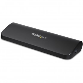 StarTech.com Docking station Universale USB3.0 per laptop VGA DVI HDMI - Dual-Monitor con Ethernet audio (USB3SDOCKHDV)