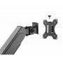 Equip 650133 supporto da tavolo per Tv a schermo piatto 81,3 cm (32") Morsa Nero (650133)