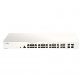 D-Link DBS-2000-28P switch di rete Supporto Power over Ethernet (PoE) Grigio (DBS-2000-28P)
