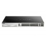 D-Link DGS-3130-30S Gestito L3 10G Ethernet (100/1000/10000) Nero, Grigio (DGS-3130-30S/SI)
