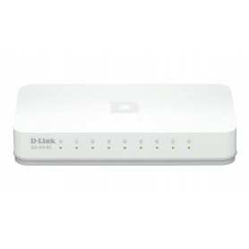 D-Link GO-SW-8E/E switch di rete Non gestito Fast Ethernet (10/100) Bianco (GO-SW-8E)