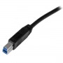 StarTech.com Cavo USB 3.0 SuperSpeed A a B certificato da 2 m - M/M (USB3CAB2M)