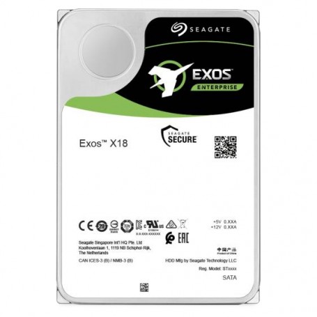 Seagate Enterprise ST18000NM000J disco rigido interno 3.5" 18000 GB Serial ATA III (ST18000NM000J)