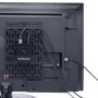 StarTech.com Supporto universale per accessori TV - Supporto da parete regolabile per TV - Media Player/router/Modem/ (MDBOXMNT)