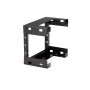 StarTech.com 8U 19" Rack di rete per montaggio a parete a 2 staffe - Rack open frame a muro profondo 30cm. Rack per (RK812WALLO)
