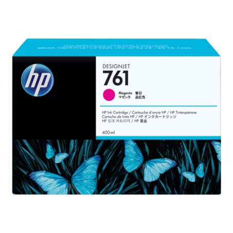 HP Cartuccia inchiostro magenta DesignJet 761, 400 ml (CM993A)