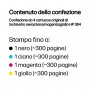 HP Confezione da 4 cartucce originali di inchiostro nero/ciano/magenta/giallo 364 (N9J73AE)