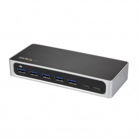 StarTech.com Hub USB-C a 7 porte - 5x USB-A + 2 USB-C - USB 3.0 - Hub Alimentato (HB30C5A2CSC)
