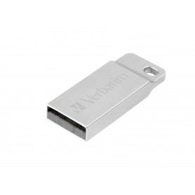 Verbatim Metal Executive - Memoria USB da 32 GB - Argento (98749)